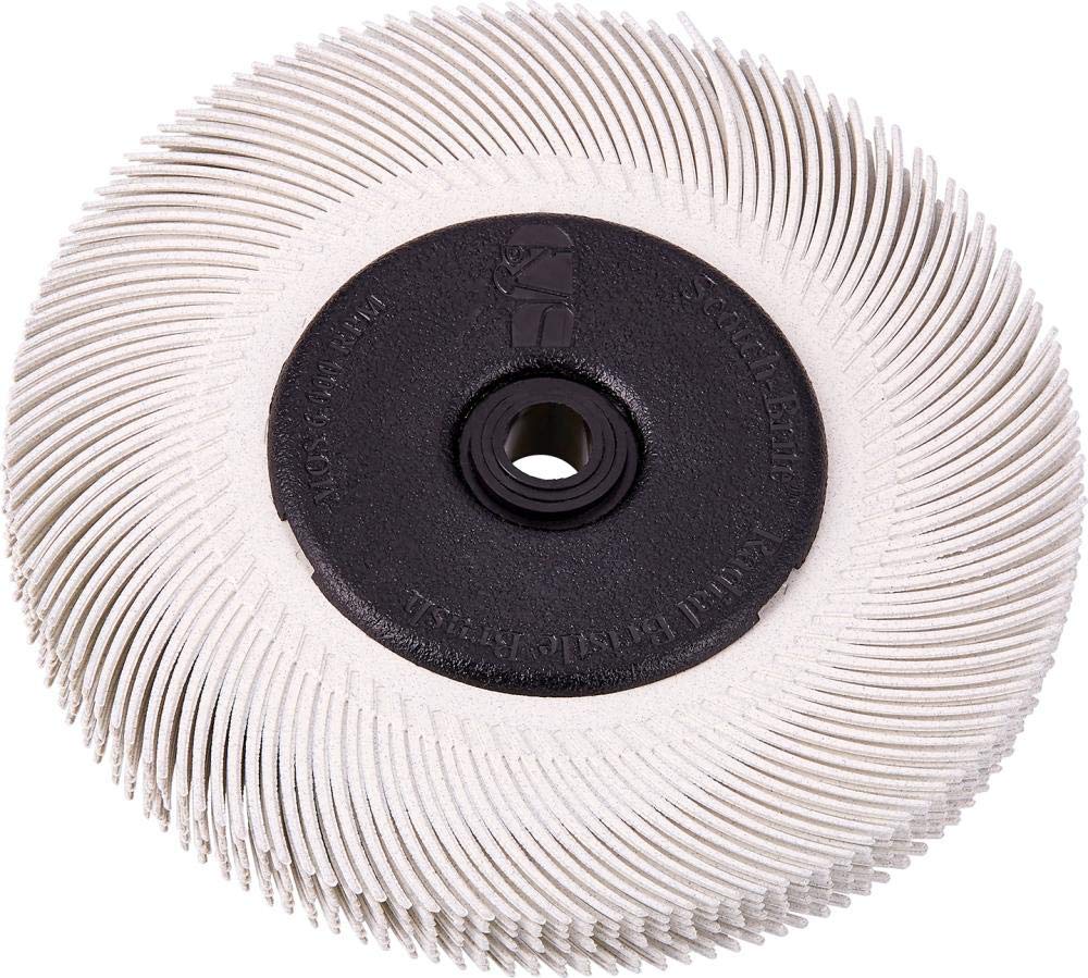 Scotch-Brite(TM) - Spazzola a setole radiali, Cubitron/ossido di alluminio, 6000 giri/min, 6 diametro x 7/16 larghezza, grana 120 (confezione da 1)