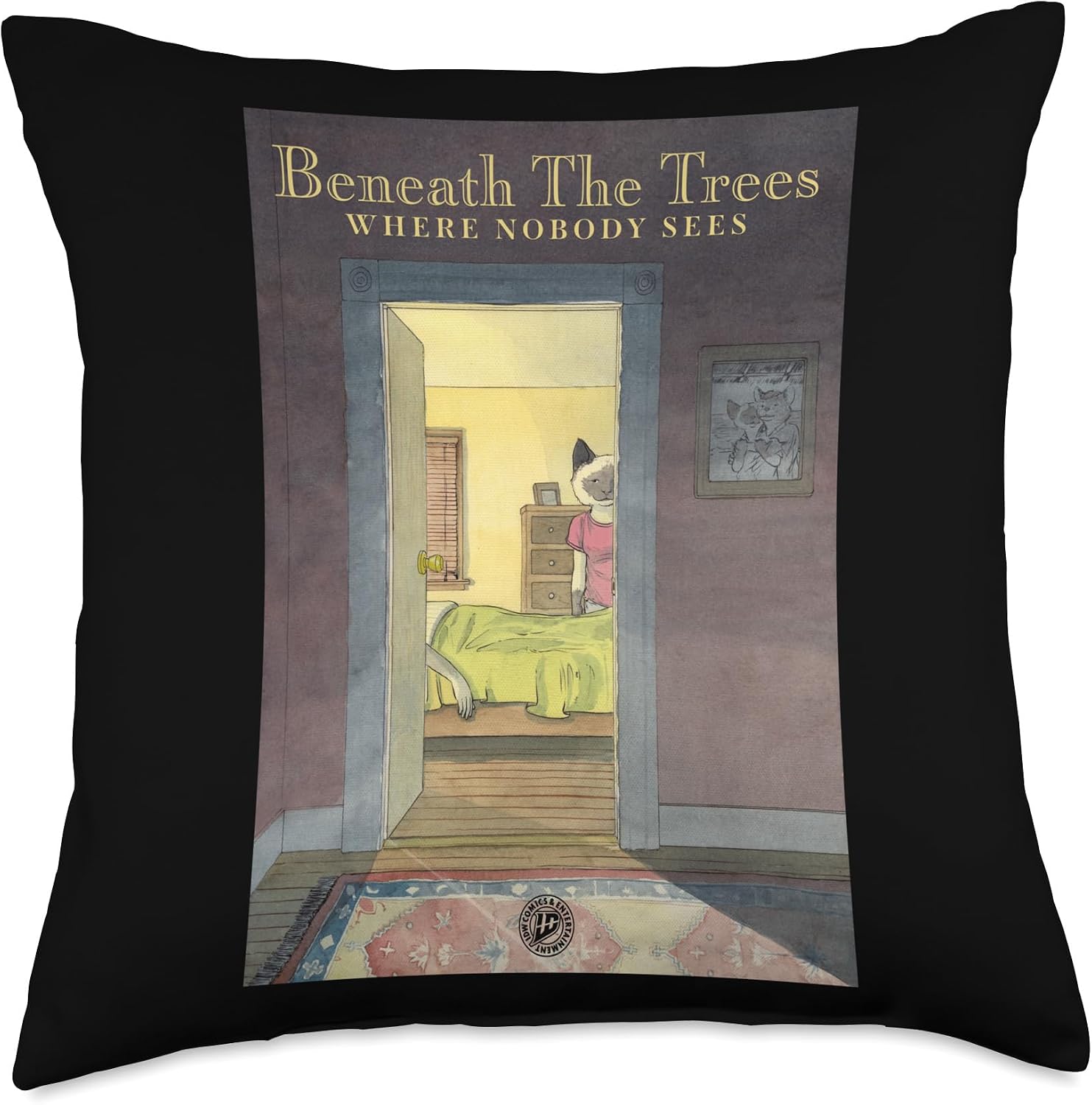 Beneath The Trees Where Nobody Sees Official Licensed | 02 Throw Pillow