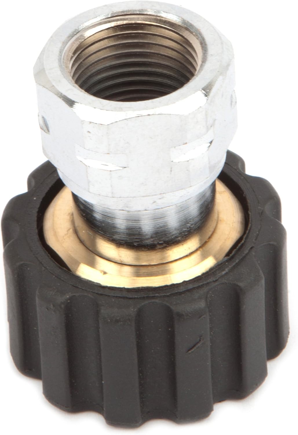 Forney 75108 Pressure Washer Accessories, Female Screw Coupling, M22F to 3/8-Inch Female NPT