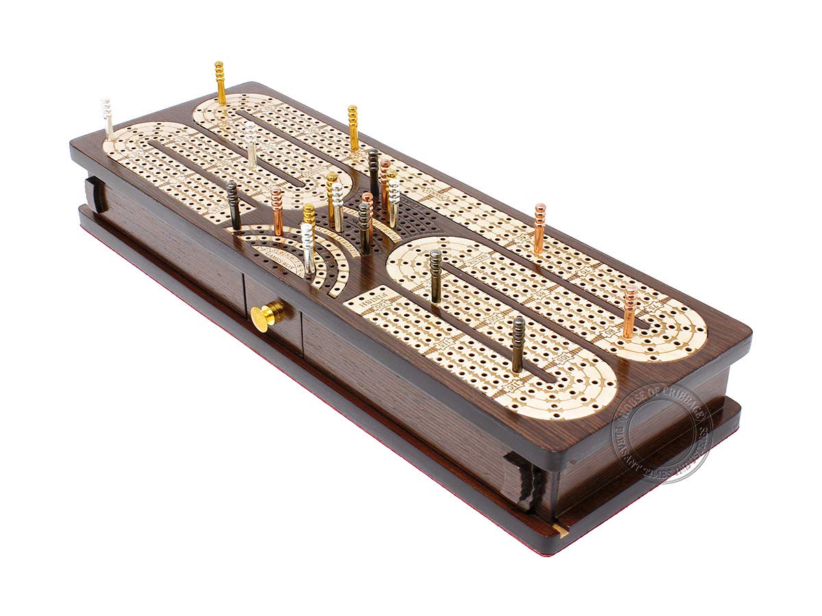 Amazon.co.jp: House of Cribbage - 連続クリベッジボード / ウェンジ