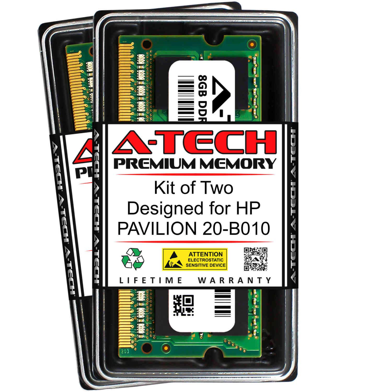 Amazon.com: A-Tech 16GB (2 x 8GB) RAM for HP Pavilion 20-B010