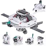AESGOGO STEM Projects for Kids Ages 8-12&comma; Solar Robot Toys 6-in-1 Science Kits DIY Educational Building Space Toy&comma; Christmas Birthday Gifts for 7 8 9 10 11 12 13 Year Old Boys Girls Teens&period;