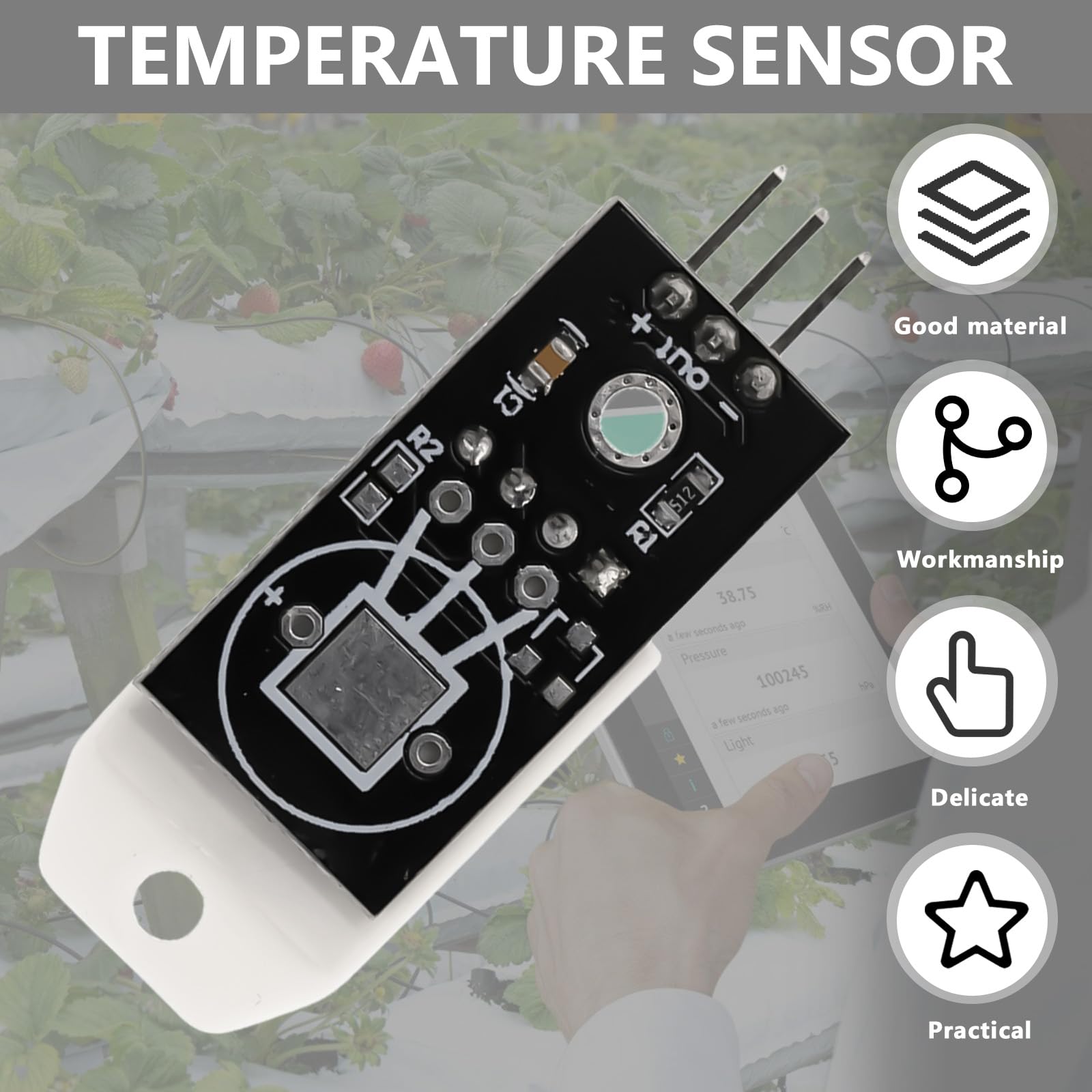 Modulo Sensore di Umidità e Temperatura - SunFounder Elite Explorer Kit documentazione