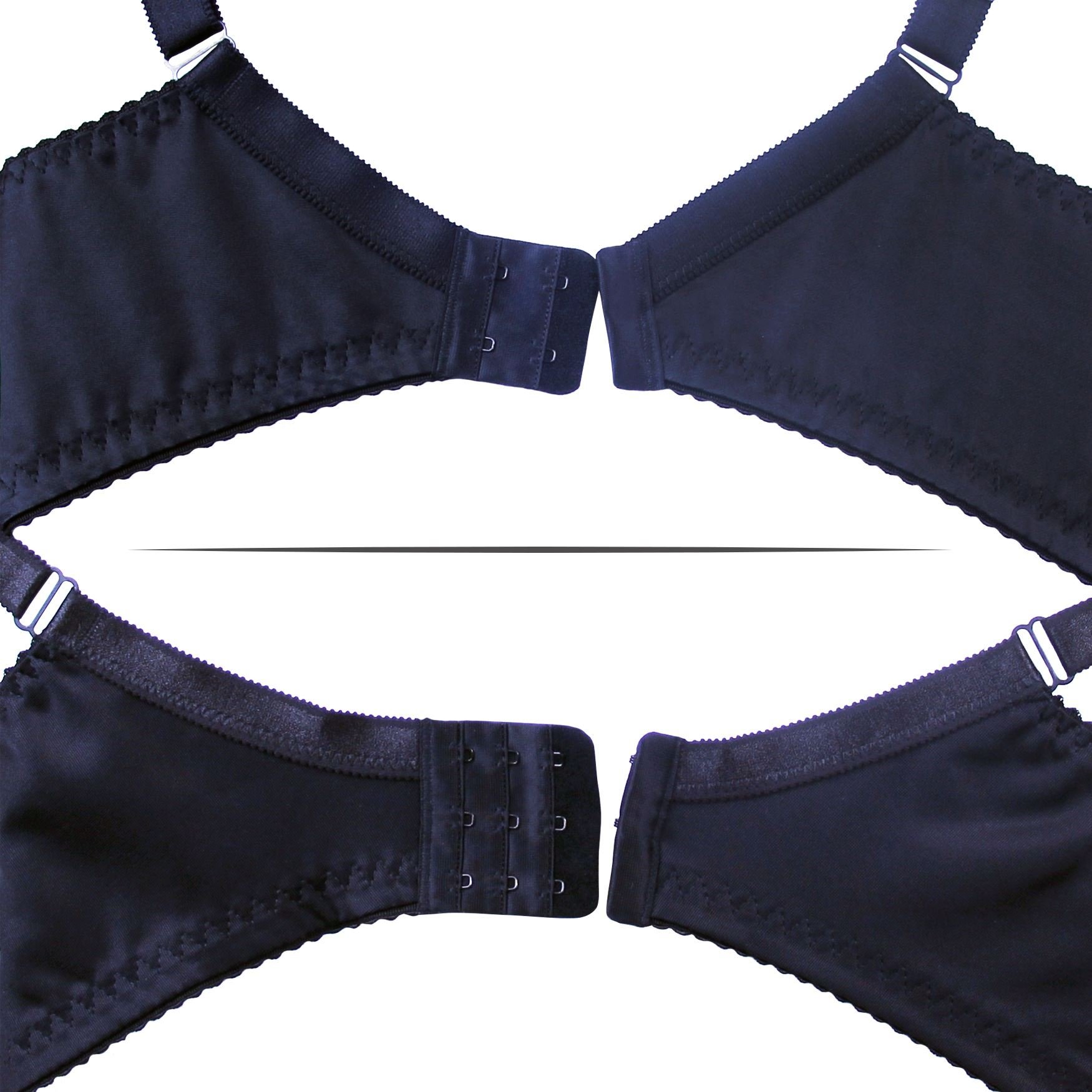 frugue Reggiseno Senza Ferretto Contenitivo Taglie Forti Pizzo Donna