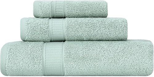 Miniatura 23 de Juego de 2 toallas de baño de lujo de La Hammam para baño, spa, gimnasio, ducha, piscina, dormitorio universitario Toallas de baño turcas