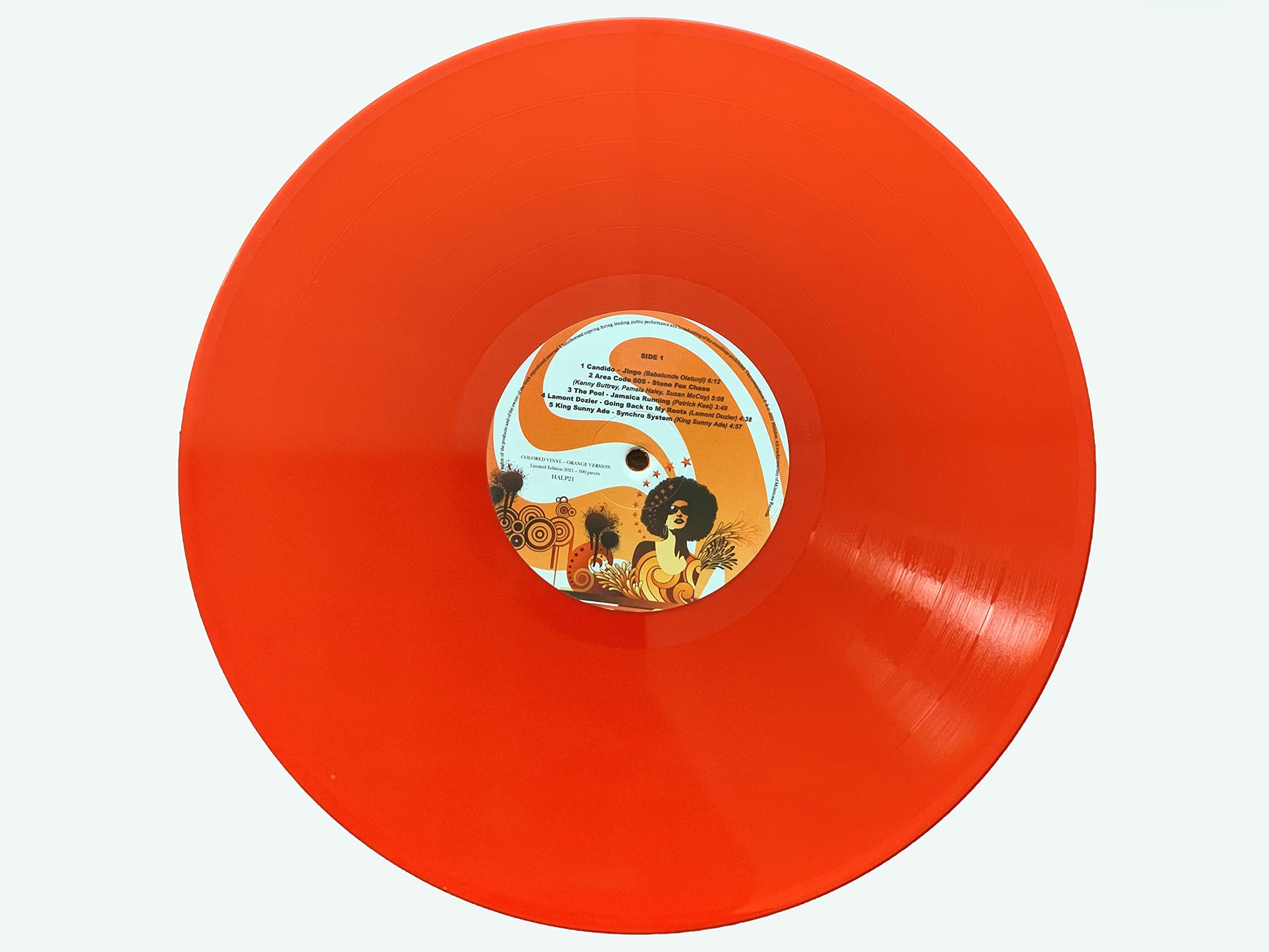 70s Groove: Afro Funky de color Naranja - Lamont Dozier, Candido, Claudia Barry, Música y Grandes Éxitos de los 70s