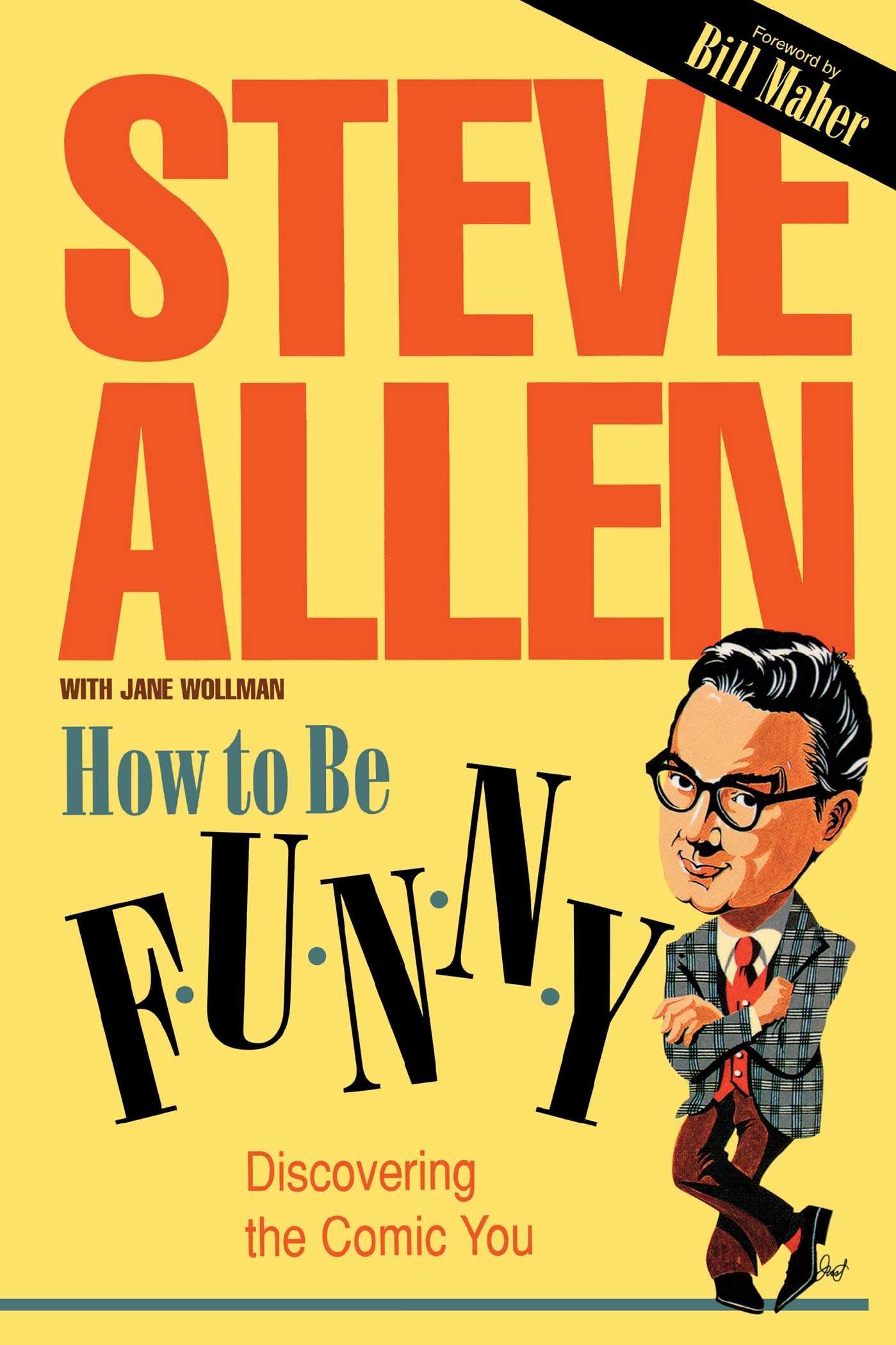 Steve Allen – How to Be Funny: Discovering the Comic in You – Gebrauchtbuch, guter Zustand