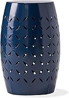 Vista 10 de Christopher Knight Home Lilac Outdoor - Mesa auxiliar de hierro de 12 pulgadas, color blanco