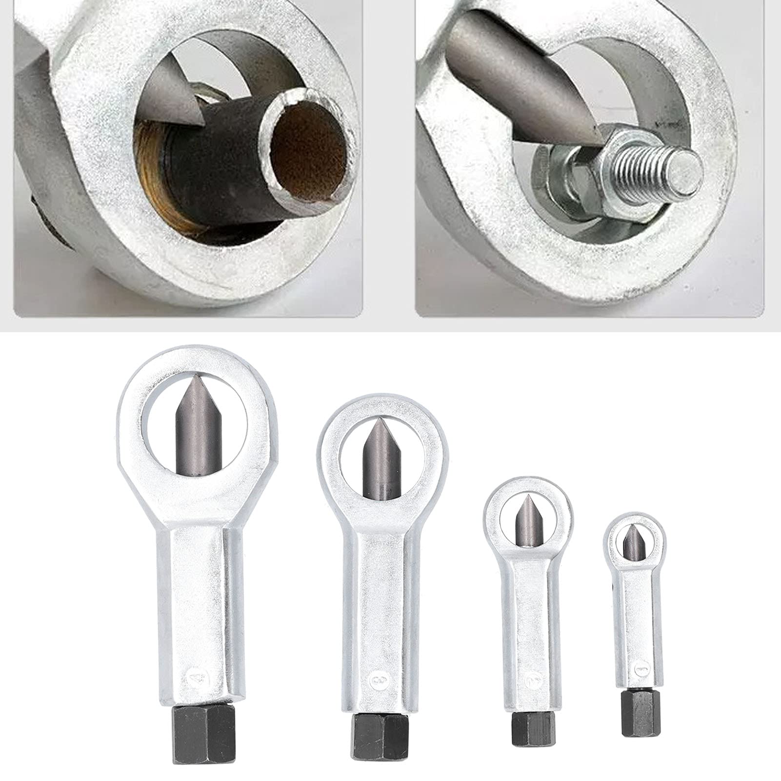 4pcs Écrou Fendeur Roulement à Billes en Acier, 2 Pack