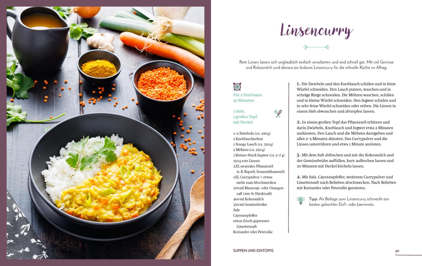 Emmi kocht einfach: 75 vegetarische Rezepte: Das 3. Buch zum erfolgreichen Blog emmikochteinfach.de. Alltagstaugliche Gerichte ohne Fleisch. SPIEGEL-Bestseller