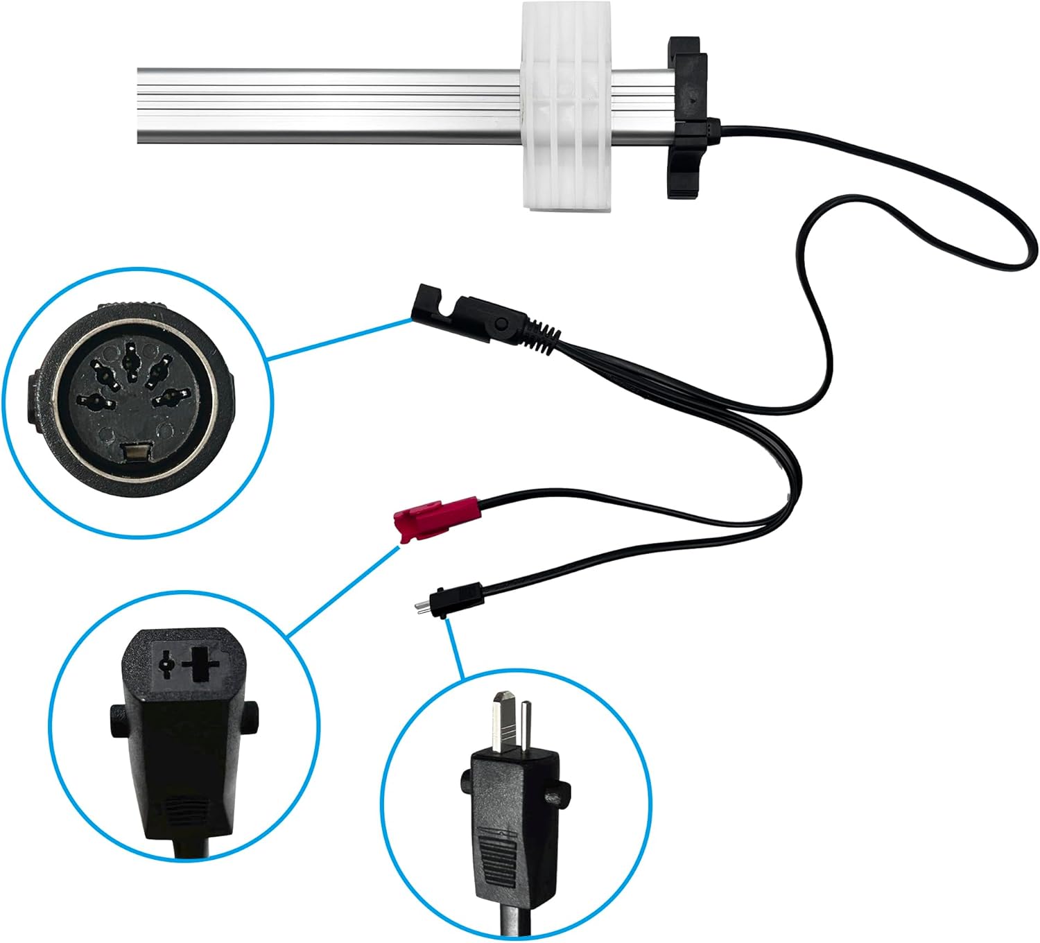 Fruhdi Power Recliner Mulin Motor Actuator Model ML18 ML18-003 003D Replacement Kit
