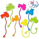 Sticky Hands Bulk 36 PCS Tractor Car Party Favors for Kids Tractors Shape Stretchy Sticky Hand Toy Goodie Bag Stuffers Fillers Treasure Box Toys for Classroom Prizes Carnival Birthday Party Supplies