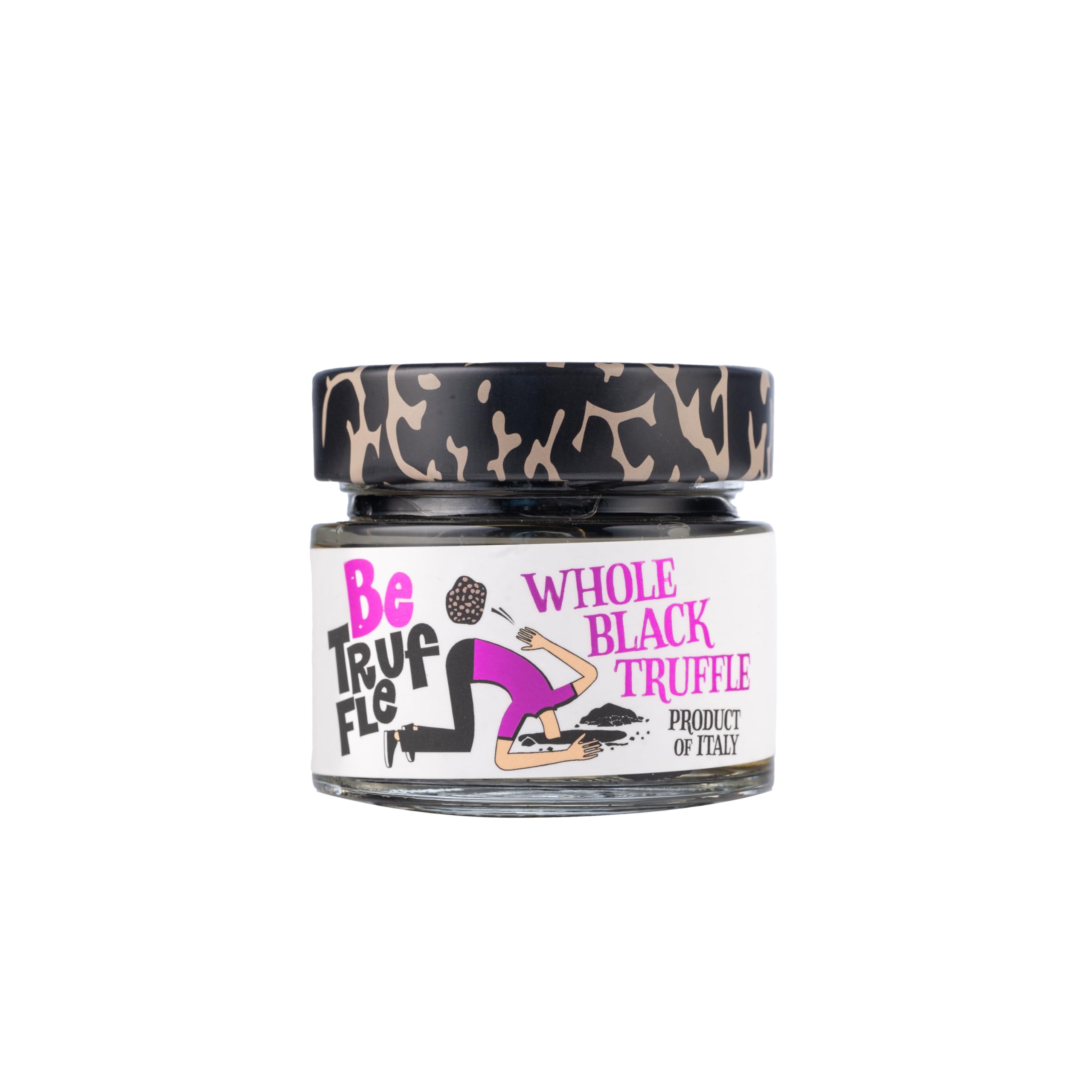 Be Truffle - Trufa Negra Entera 90g, Peso Escurrido 35g - Vegano, Sin Gluten, Sin Colesterol