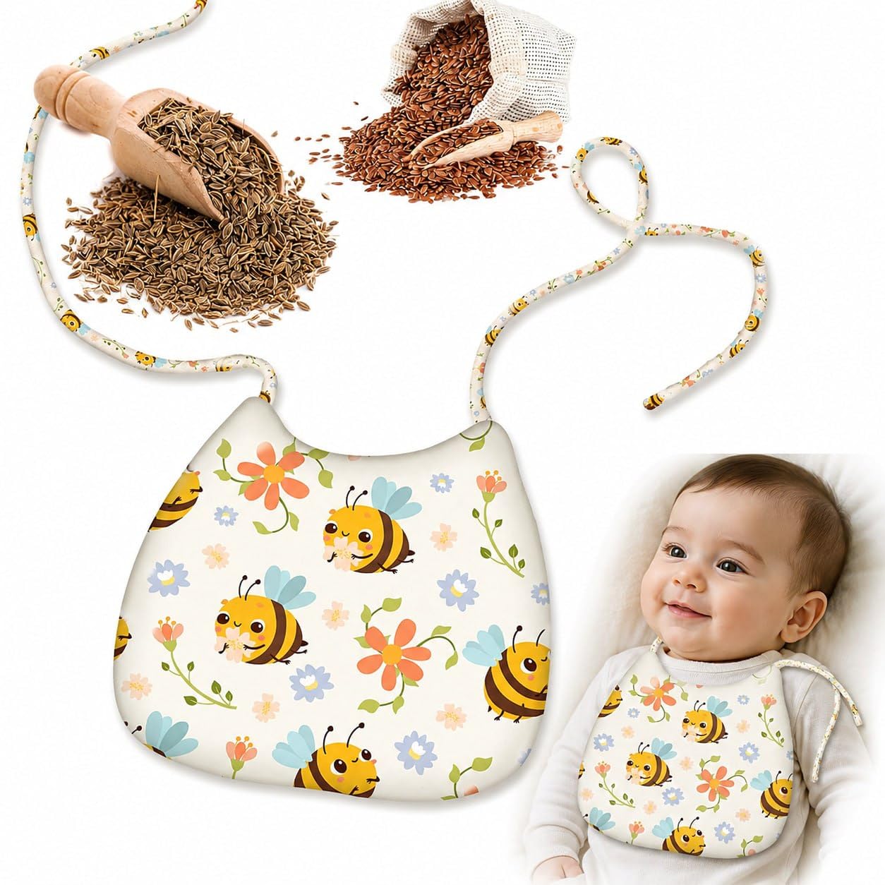 Novo Baby Baby Bib for Cold and Colic Relief for infant,baby,newborn,ayurvedic bib-image-43