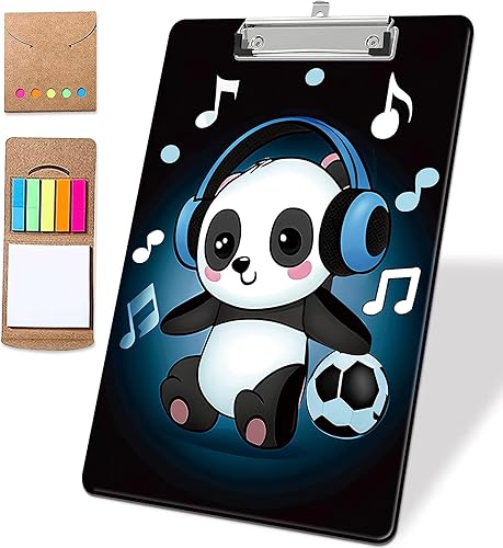 Miniatura 9 de Portapapeles de plástico con clip para bolígrafo, lindo portapapeles para portapapeles de enfermería, tablero de escritura, tablero decorativo de