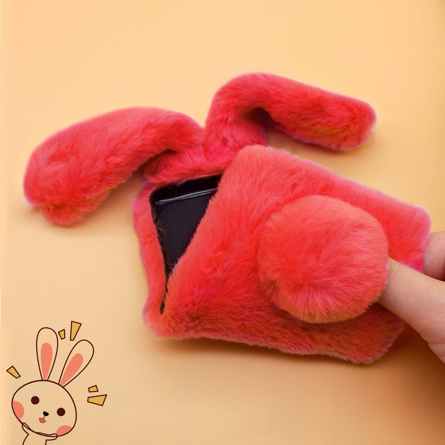 スマホアクセサリー rabbit_xxx Amazon.com: Omorro Compatible with iPhone 13 Pro Max Plush Rabbit