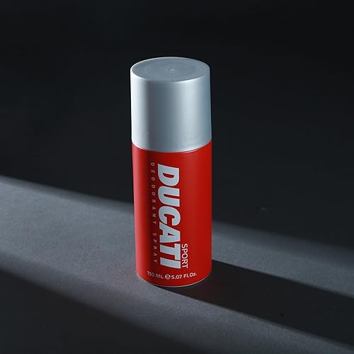 Miniatura 2 de Ducati Sport by Ducati - Desodorante para hombres - Aroma ámbar Fougere - Se abre con lavanda, bergamota y romero - Mezclado con hoja de violeta y