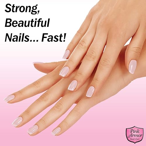 Miniatura 5 de Tratamientos con fórmula de crecimiento para uñas, 0.45 onzas líquidas de Rosa Armor