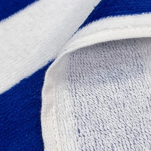 Miniatura 3 de Toalla de playa extra grande con rayas verticales, 58 x 74 pulgadas (57.9 x 74.0 in), tamaño gigante, manta de playa de terciopelo 100% algodón