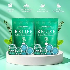 Lavender Shower Steamers Aromatherapy - 12 Pack Shower Bomes with Essential Oils, Birthday Gifts for Women Mom, Relaxation Stress Relief, Home Spa Gifts for Wife, Her