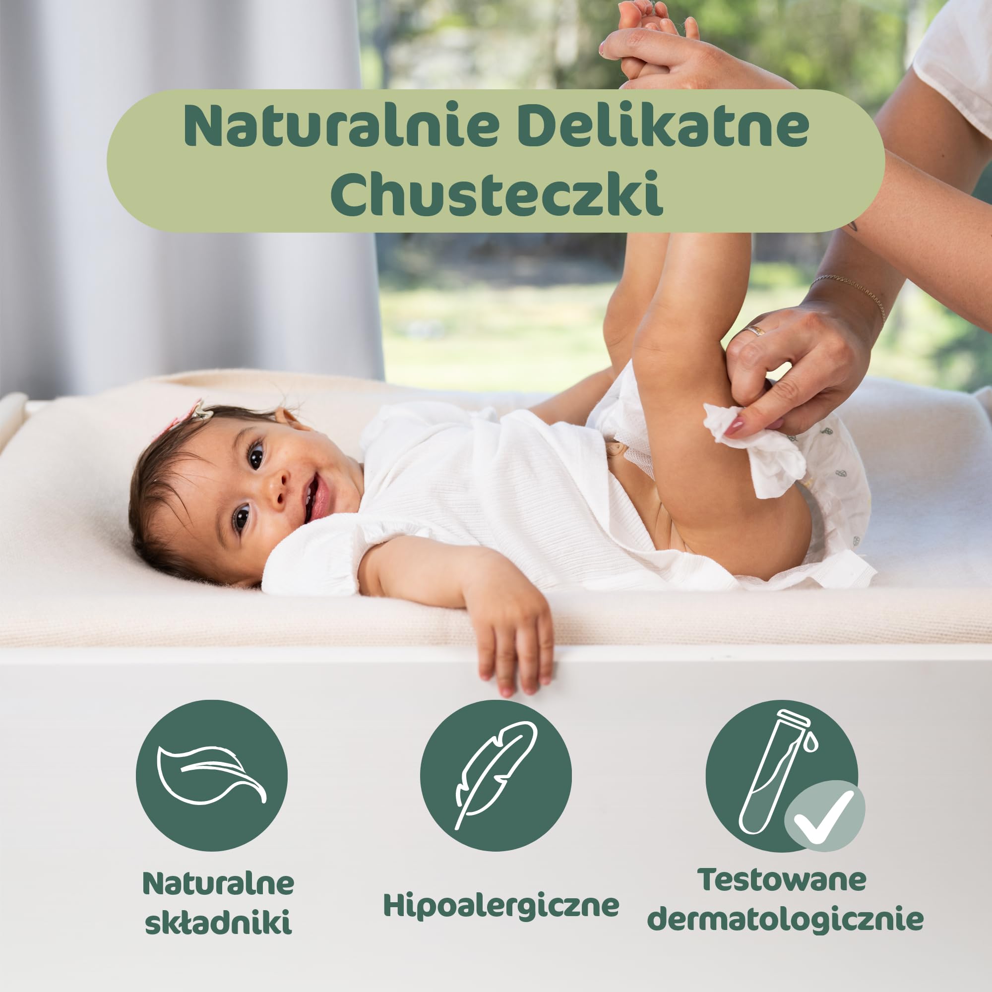 Naty XXL kompostowalne chusteczki nawilżane dla niemowląt, nieperfumowane, w 100% na bazie roślin, bez plastiku, hipoalergiczne dla skóry wrażliwej, testowane dermatologicznie (XXL, 600 chusteczek –