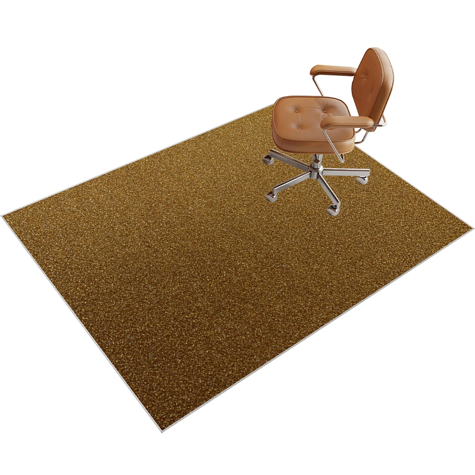 Office Chair Mat for Hardwood Floor, Carpet Protector Chair Mat, Large Anti-Slip Desk Chair Mat for Carpet Floors, Gaming Chair Mat for wooden Floors, Floor Protector Mat for Home 70 x 100 cm