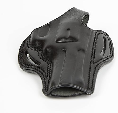 Miniatura 3 de Funda EDS para Ruger GP100 357 Magnum 44 Special 4 pulgadas OWB Funda de cuero