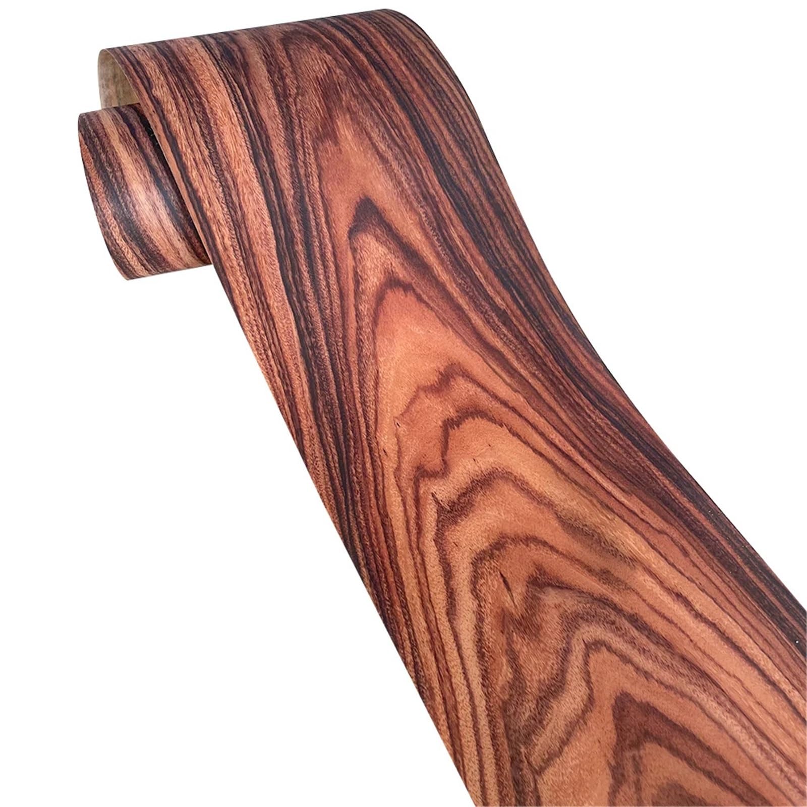 Wood Vinyl wrap 1Roll Roose Wood Veneer Skin Renovation Decorative Furniture Guitar DIY Table Cabinet for Furniture cabinets Doors DIY Woodworking(2pcs)