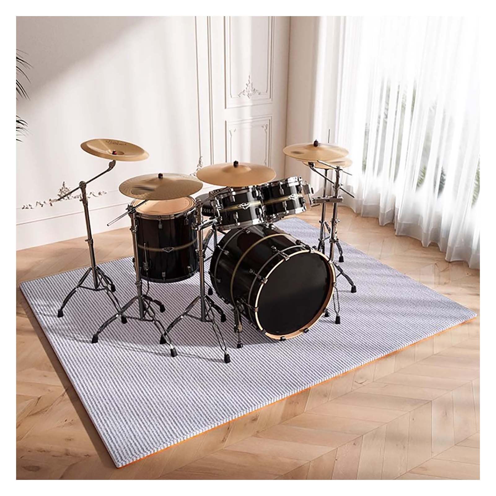 Tapis de piano isolant pour jouer de la musique chez soi sans bruit d'impact