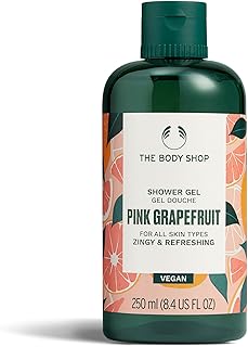 Sponsored Ad – The Body Shop Pink Grapefruit Shower Gel (1x 250ml), Zingy Womens Shower Gel, Refreshing Citrus Body Wash for All Skin Types, Shower Foam with 92% Natural Origin, Vegan Body Care