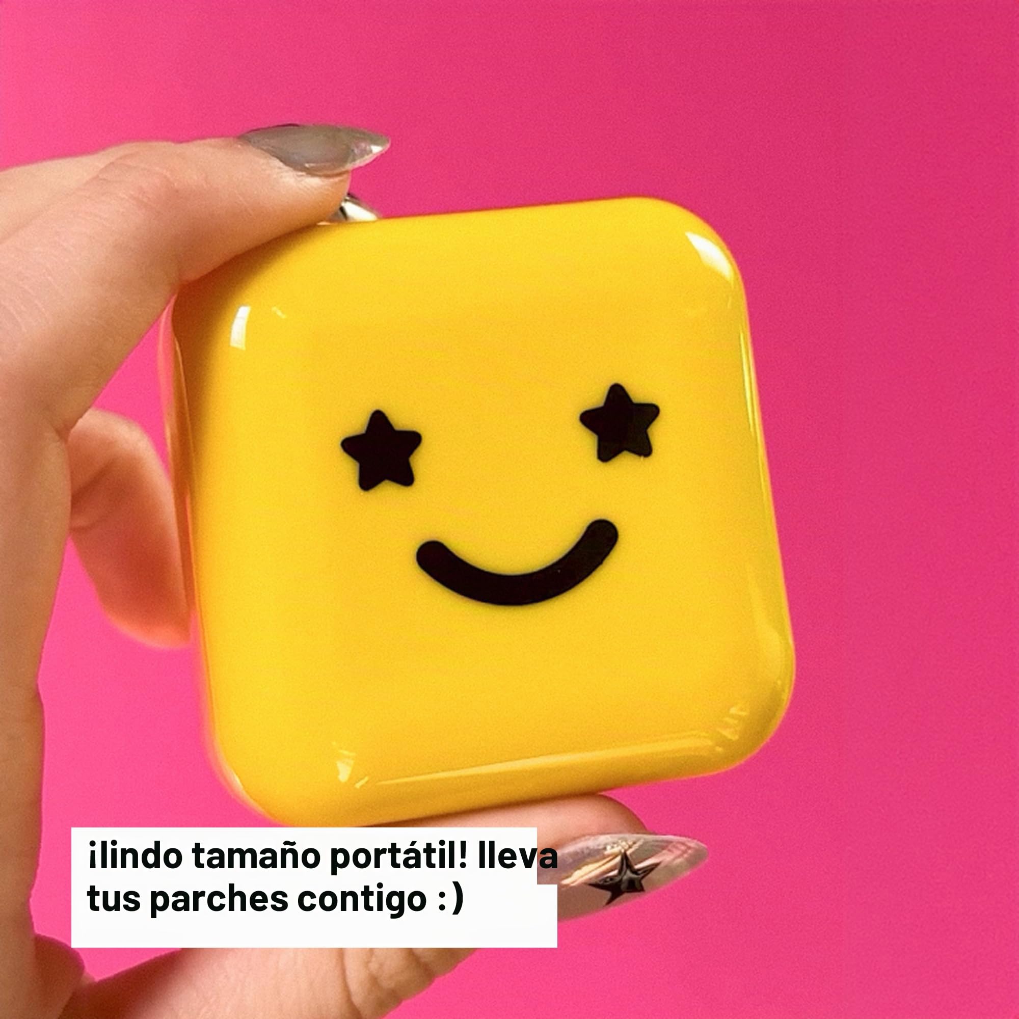 Starface Hydro Star Big Yellow - Pegatinas hidrocoloides para eliminar la inflamación, diseño de estrella, vegano y sin crueldad, 32 unidades