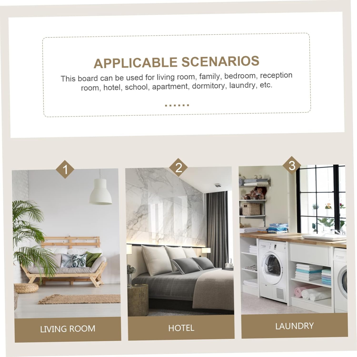 CHILDWEET Ironing Board Compact Tabletop Ironing Tool for Home Use Sturdy Design for Clothes Shirts More Versatile for Living Room Bedroom Laundry Cold Grey Color