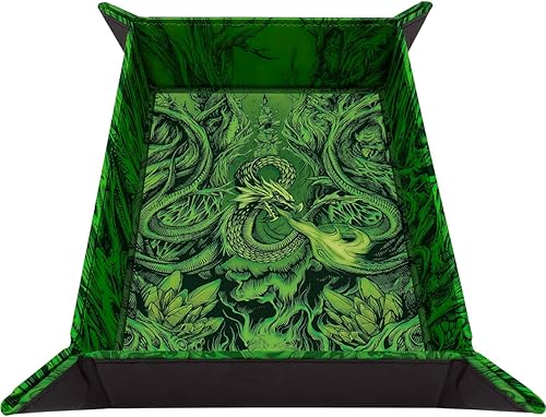 Ultra PRO - Bandeja de dados plegable - Obra de arte de portada alternativa para Phandelver y abajo El obelisco destrozado para mazmorras y