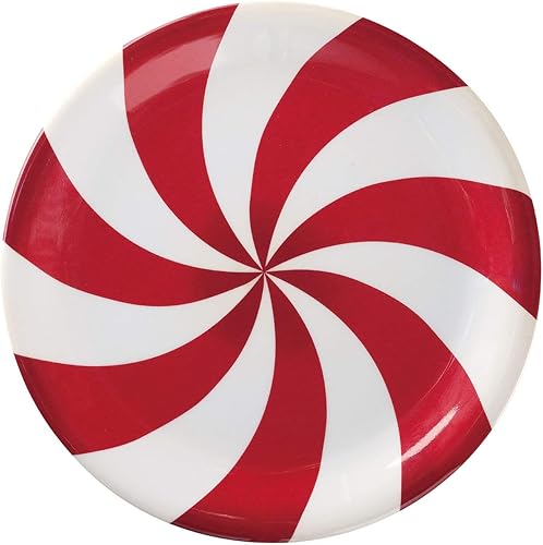 Miniatura 8 de UP ware - 4 platos de melamina de 6 pulgadas para postre para aperitivos, platos pequeños para servir, platos de fiesta, platos redondos para