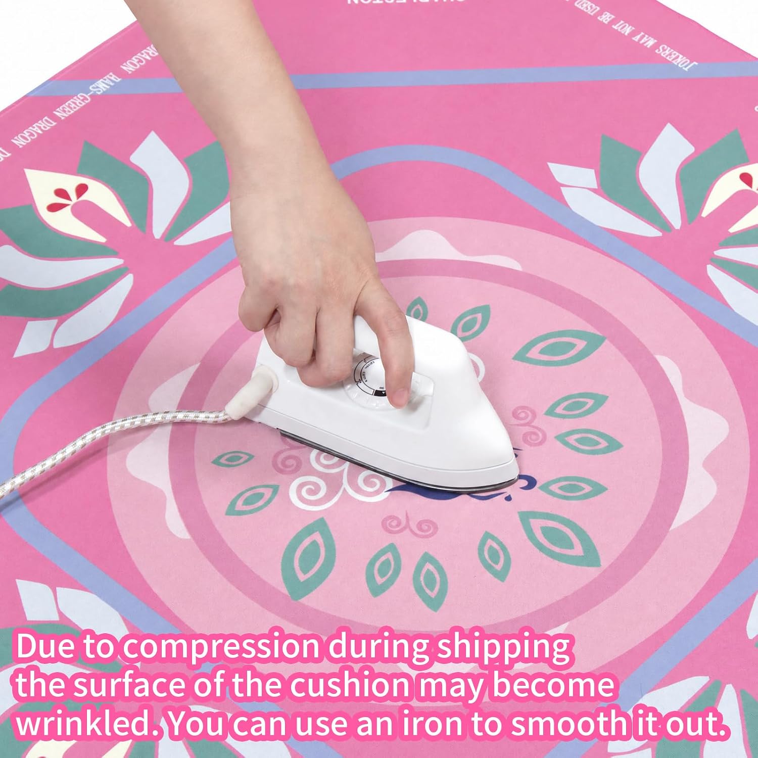 2026 Mahjong Mat for Table 31.5''x31.5'',Rubber Non-Slip Mahjong Cloth Cover with 1 Drawstring Pouch, Noise Reducting, Waterproof, Pink Peacock Design for Mahjong,Poker,Board Games,Card