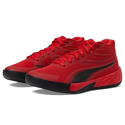 PUMA Kids Court Pro Kids Shoes For All Time Red PUMA Black