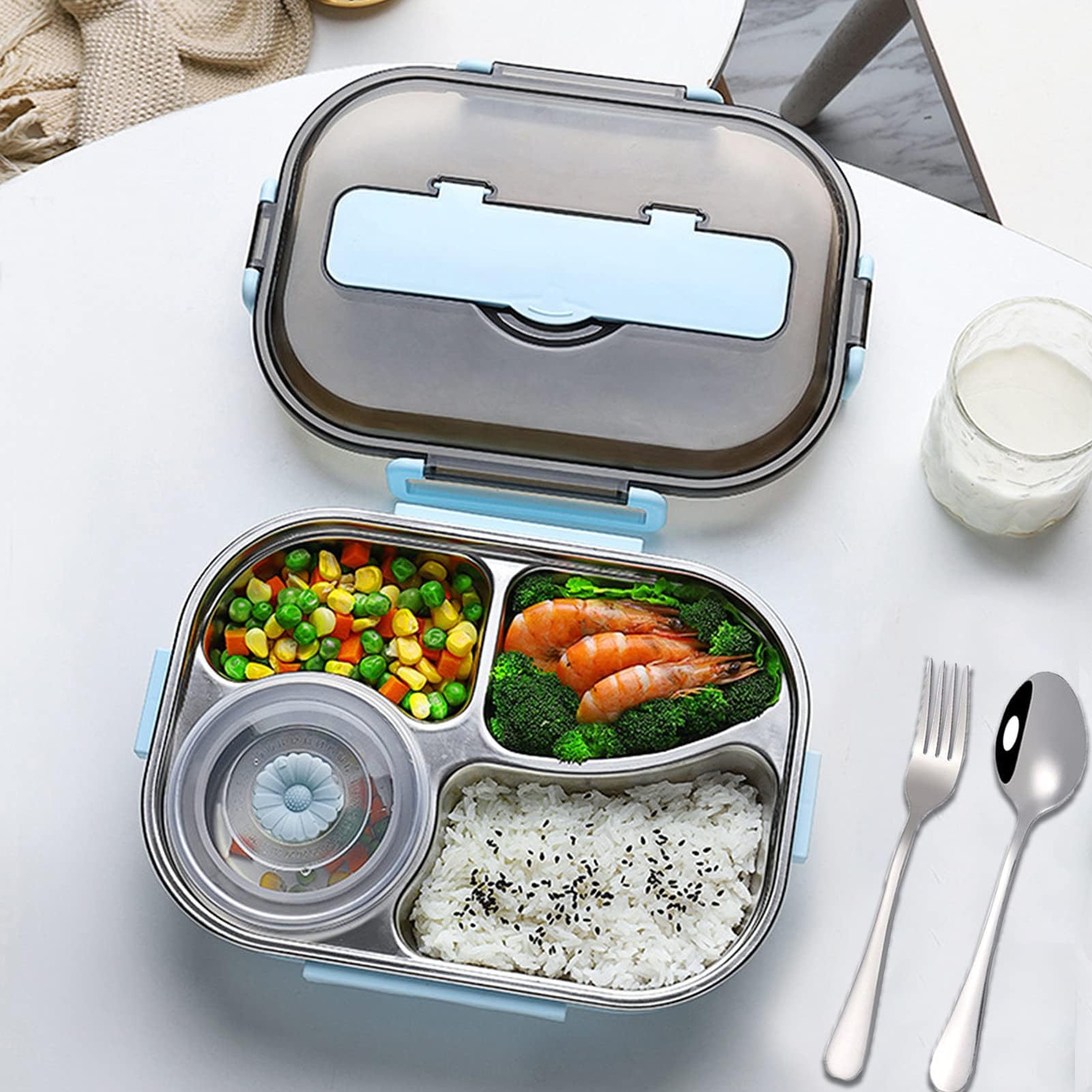 Spannende Lunchbox Mit Fchern Lidl Bilder