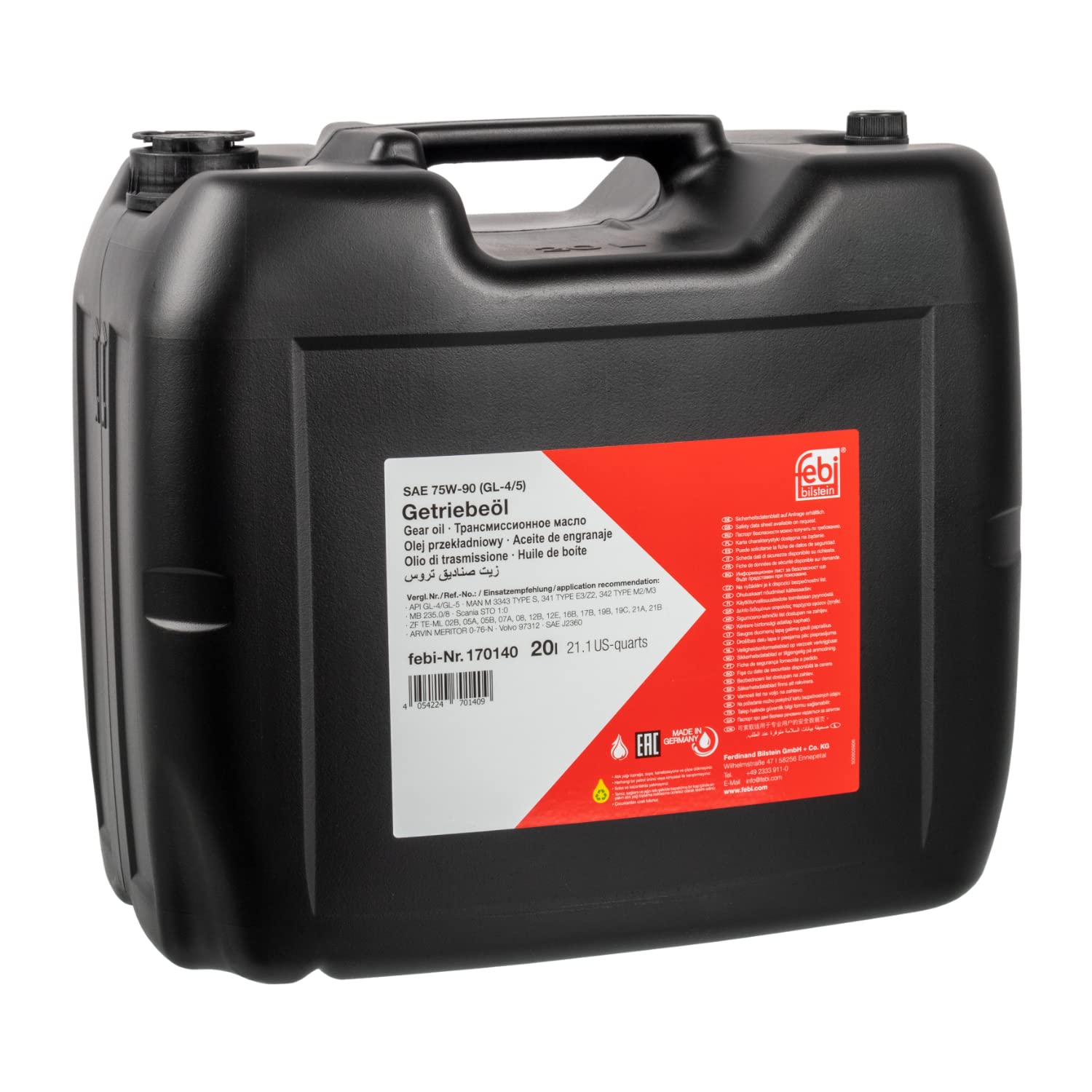 FEBI BILSTEIN 170140 Aceite de transmisión 20L