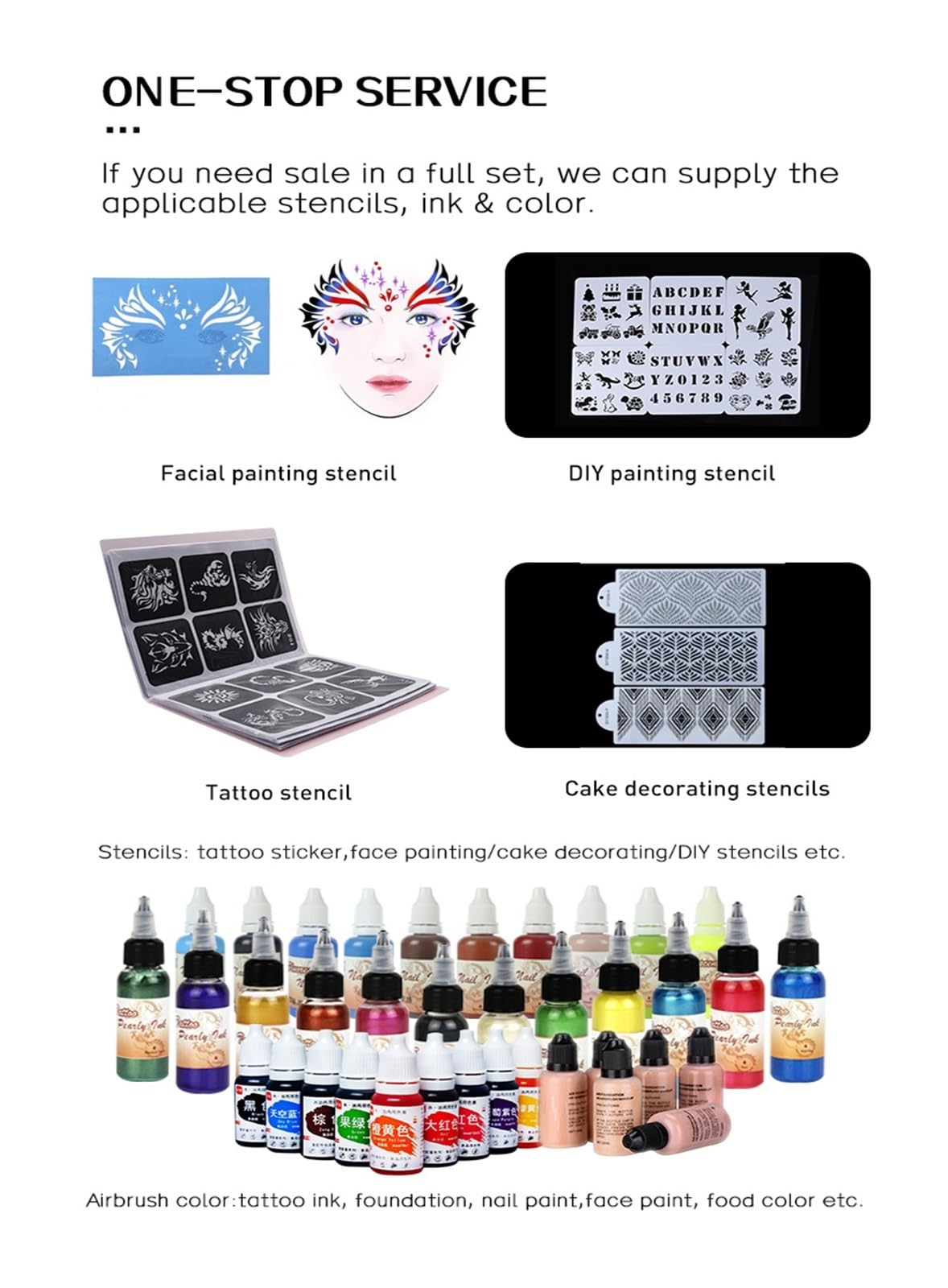 Aérographe rechargeable sans fil pour soin du cuir chevelu, coiffure, art, maquillage et décoration de gâteau