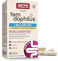 Vista 2 de Jarrow Paquete de probióticos de fórmulas con Fem-Dophilus 1 mil millones de UFC y Jarro-Dophilus EPS 10 mil millones de UFC, 180 cápsulas vegetales