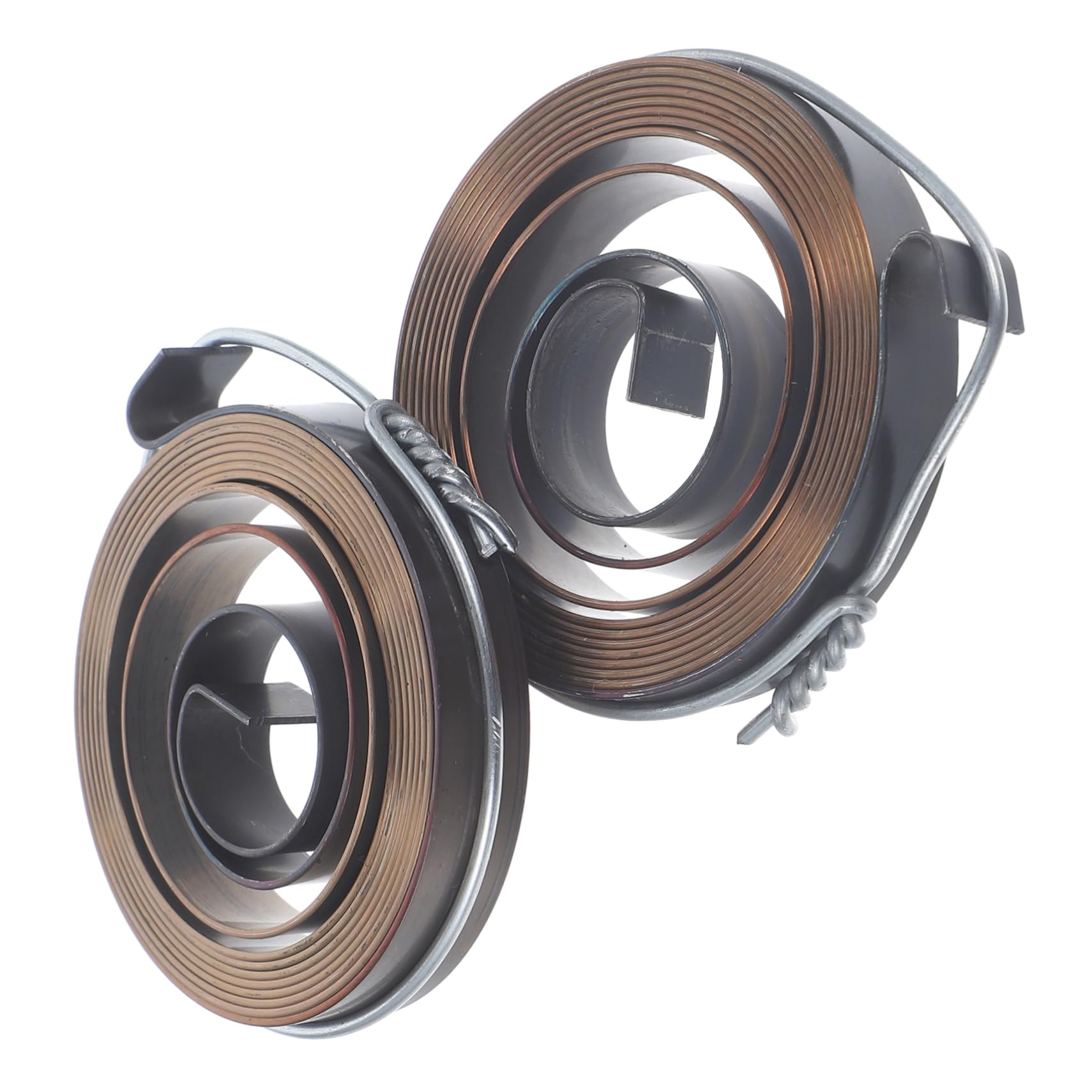 Homoyoyo 2pcs Drill Press Spring Drill Press Return Spring Return Coil Spring Assembly DIY Return Spring Drill Press Parts Drill Press Supplies Drill Press Replacement Return Spring Steel