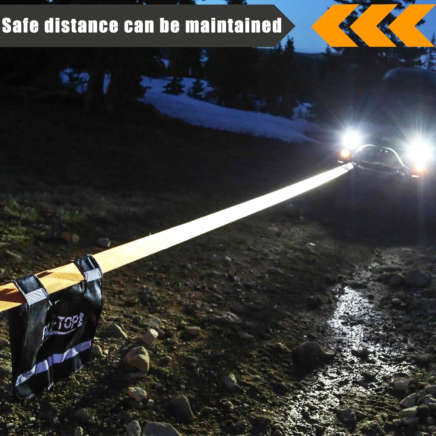 12Pack 2" x 7.8 Ft Lasso Straps with D Ring, D Ring Straps for Wheel Lift, Wrecker, Rollback, Tow Truck(11, 000 Lbs)