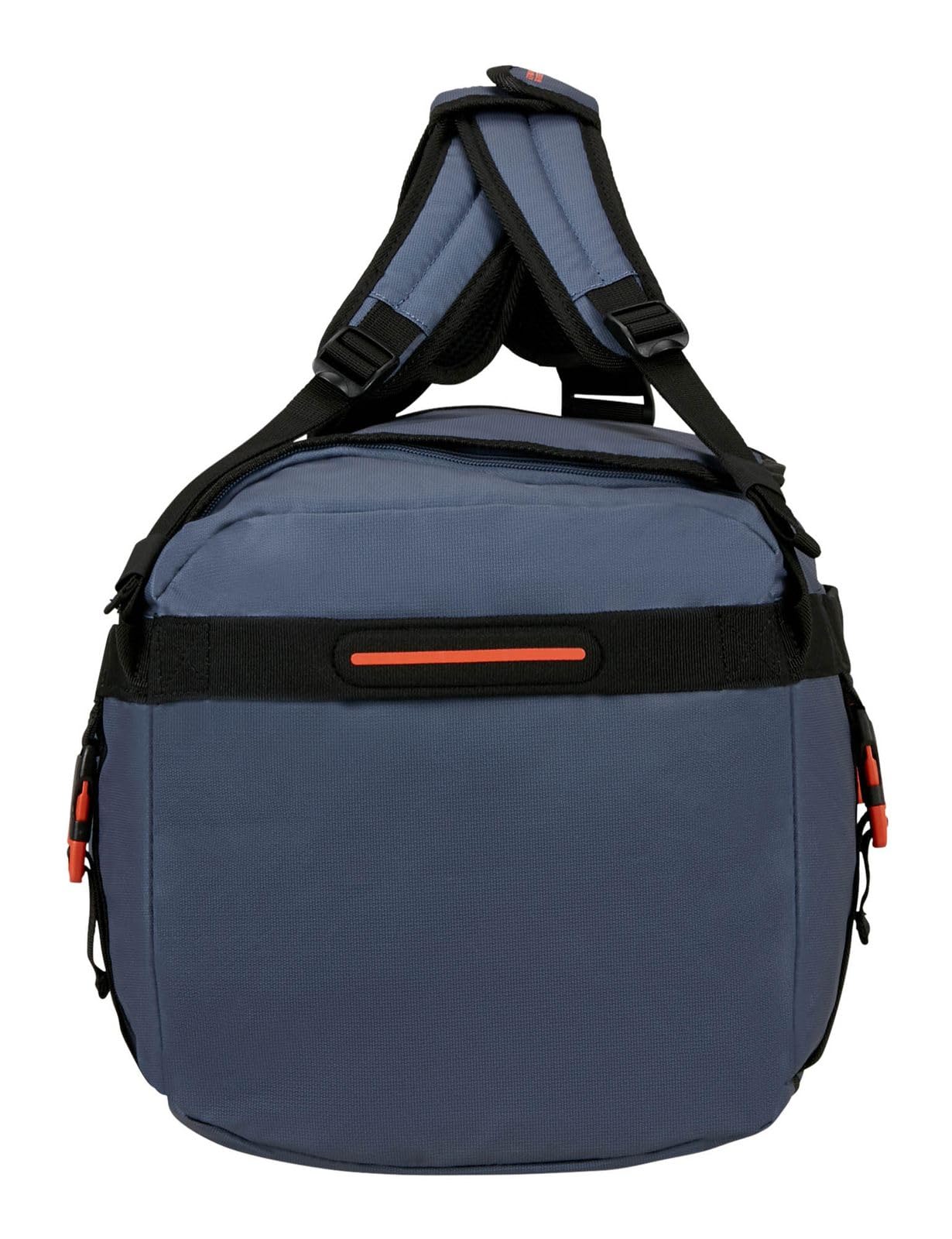 American Tourister Torba podróżna plecak Urban Track Duffle/Backpack Coated 60L granatowy/pomarańczowy niebieski