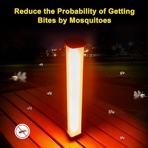 Miniatura 4 de Linterna LED para campamento recargable, banco de energía de 6000 mAh, luces LED magnéticas para acampar con 6 modos, linterna portátil, luces