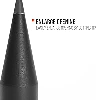 Vista 3 de Boquilla cónica para pistolas de calafateo de salchicha y a granel, paquete de 10, SD-BCNOZZLE-10PK