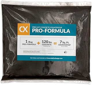 Precast Concrete Countertop Mix | Charcoal