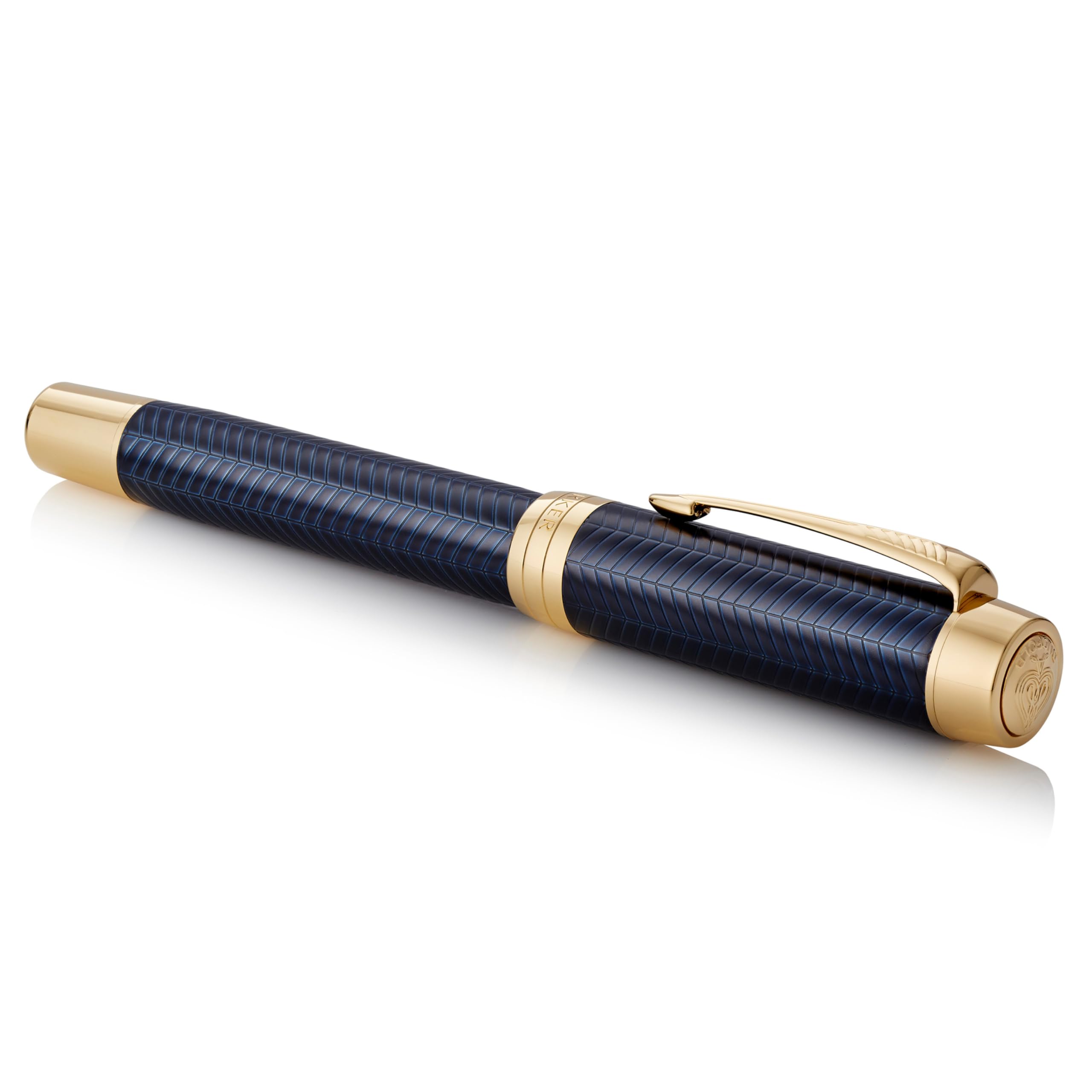 Amazon.com : Parker Duofold Centennial Fountain Pen, Prestige Blue
