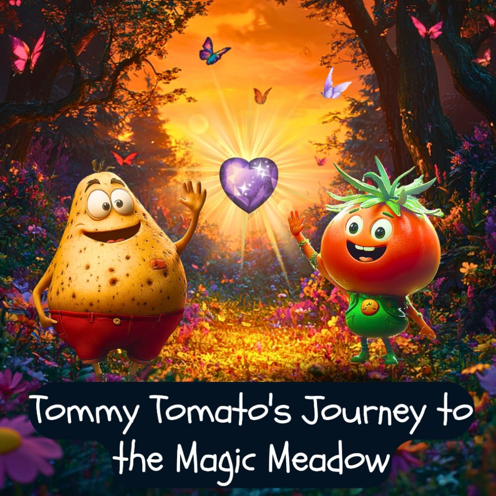 Tommy Tomato's Journey to the Magic Meadow: Kids Friendship Book (Bedtime Story for Kids): 1 (Tommy Tomato’s Magical Tales of Wisdom)
