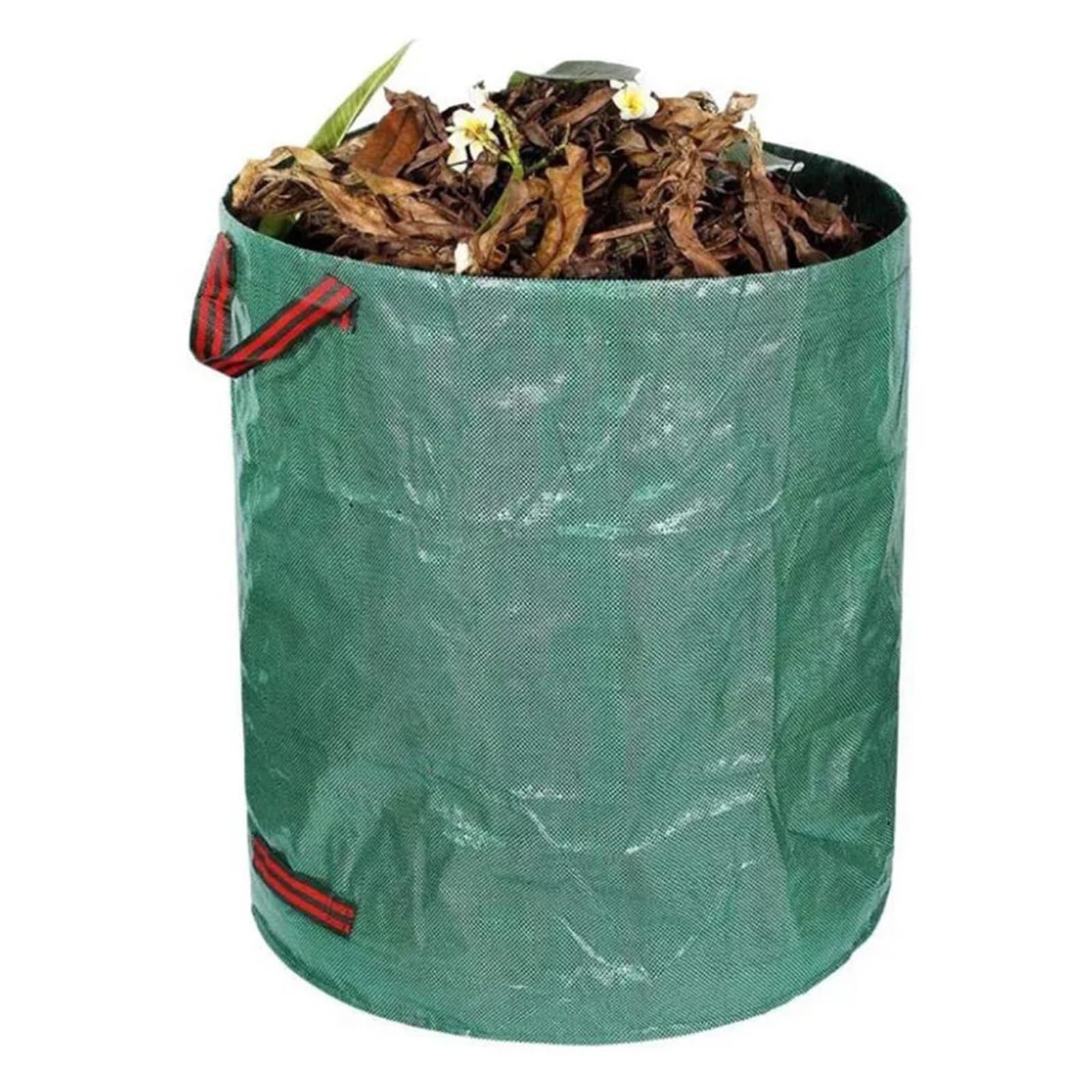 Large Capacity Garden Waste Storage Bag Can Reusable Leaf Sack Trash Foldable Garbage Bins Collection Container for Plant Leaf Trash Debris(272L D67xH76cm)