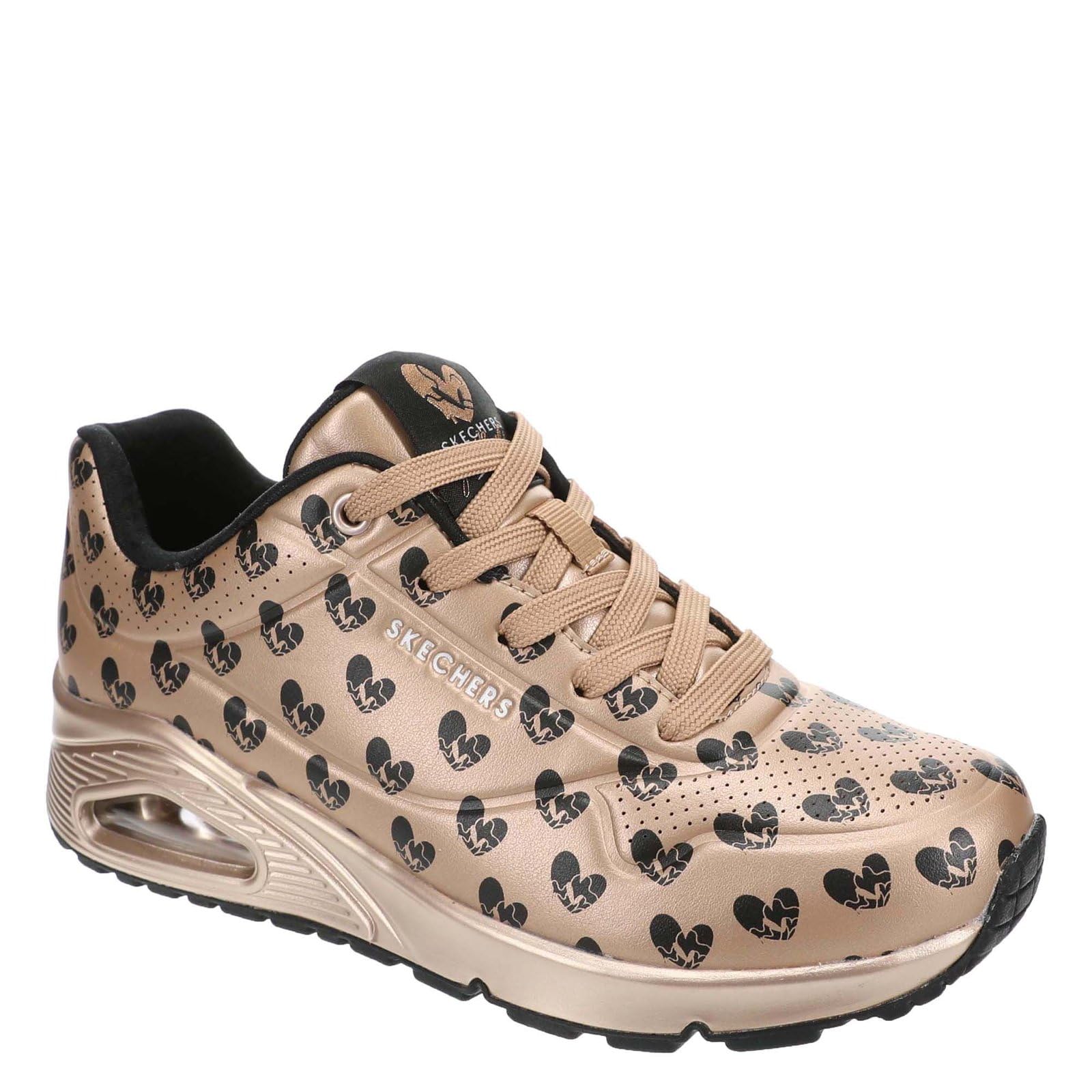 SKECHERS Sneaker UNO-LIVE COLORFULLY Herren Roségoldfarben
